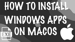 How To Install Windows Based Applications on macOS Big Sur  Tally on MacBook  Crossover Mac [upl. by Nais]