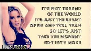 Kylie Minogue  Timebomb LYRICS [upl. by Darnell]