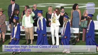 2021 Saugerties High School Commencement June 25 2021 [upl. by Cirre375]