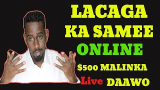 Sidee Lacag Looga Sameyaa Internet Online Daawo OO Bilow Ganacsigan Online somalia [upl. by Ahsinut]