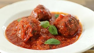 Meatballs in Tomato Sauce Recipe [upl. by Capwell]