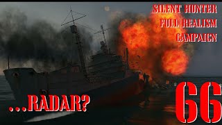 RADAR  U55 GOES TO WAR  Episode 66  Full Realism SILENT HUNTER 3 GWX OneAlex Edition [upl. by Assiluy]