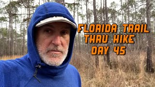 Day 45 2024 Florida Trail Thru Hike [upl. by Annam402]