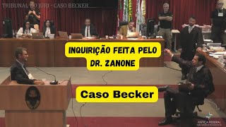 Caso Becker Inquirição feita pelo Dr Zanone [upl. by Frech]