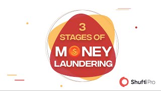 3 Stages of Money Laundering Understand it for AML Compliance [upl. by Yllen]