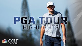 Extended Highlights The Sentry Round 2  Golf Channel [upl. by Koblick]