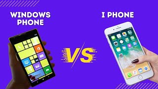 Difference Between iPhone and Windows Mobile Which Is Better [upl. by Celik]