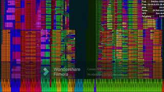 Black MIDI ParaDichlorobenzene Community Merge V2 74 Million Notes [upl. by Ronen]