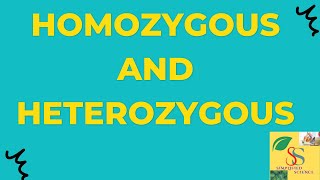 Homozygous and Heterozygous  in Hindi easy [upl. by Heater218]