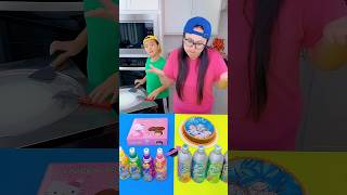 Japanese foods VS Korean foods ice cream challenge🍨 dragonball funny by Ethan Funny Family [upl. by Kadner188]