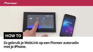 Pioneer autoradio met WebLink  How To [upl. by Hillel]