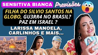 SENSITIVA BIANCA PREVISÕES FILHA DO SILVIO SANTOS NA GLOBO GU3RR4 NO BRASIL A FAZENDA E [upl. by Erreit]