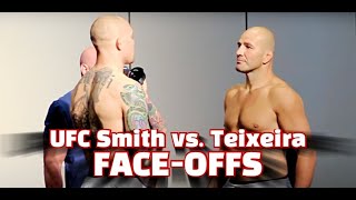 UFC on ESPN FaceOffs Anthony Smith vs Glover Teixeira [upl. by Alta545]