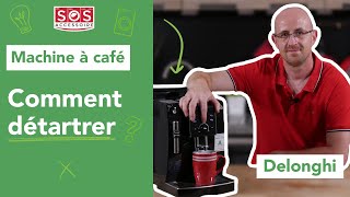 ☕​ Comment détartrer ma cafetière Delonghi [upl. by Ariamat253]