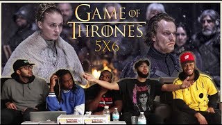 Game of Thrones Season 5 Episode 6 Unbowed Unbent Unbroken REACTION [upl. by Rigby]