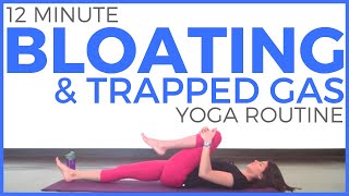 Yoga for Bloating Digestion Ulcerative Colitis IBD amp IBS [upl. by Selrac]