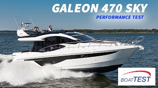 Galeon 470 Sky 2020  Test Video [upl. by Hollister]