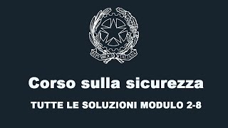 Alternanza Scuola Lavoro  Corso Sulla Sicurezza  TUTTE LE RISPOSTE alternanza MIUR Risposte [upl. by Mozes273]