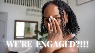 WEARING AN ENGAGEMENT RING TO SEE HOW MY BOYFRIEND REACTS [upl. by Jolanta]