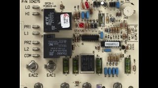 BryantCarrier 395B Control Board Replacement [upl. by Enomyar820]