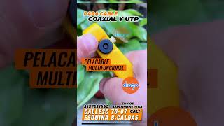 Pelacable Multifuncional Para Cable Coaxial Y Utp [upl. by Sixela]