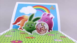 GET BUSY WITH SUNNY BUNNIES  Making Arts and Crafts For Kids  Cartoons for Children [upl. by Suckram]