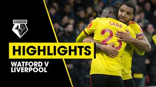 WATFORD 30 LIVERPOOL EXTENDED HIGHLIGHTS  SARR amp DEENEY GOALS [upl. by Nimesay225]