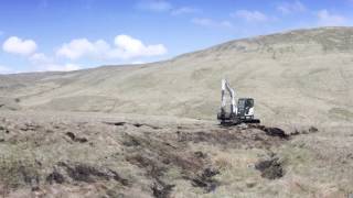 Repairing peat hags short version Upland Wetland Restoration Project [upl. by Yobybab]