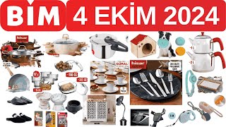 BİM 4 EKİM 2024  BİM ÇEYİZLİK TENCERE MUTFAK ÜRÜNLERİ  BİM EVCİL HAYVAN ÜRÜNLERİ  BİM AKTÜEL [upl. by Attwood]