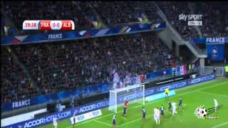 France vs Albania 11 2014 All Goals amp Highlights [upl. by Townsend]