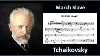 Marche Slave by PTchaikovsky 18401893 arr LPLaurendeau [upl. by Ylam]