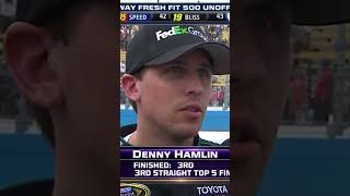 NASCAR Denny Hamlin Secret Fine [upl. by Rod452]