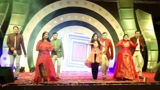 चंदू के चाचा  Sangeet Sandhya Wedding Marwari Dance [upl. by Ahsikam620]