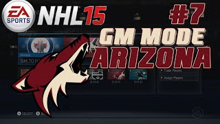 NHL 15 GM Mode Commentary  Arizona ep 7 quotBig Draft Dayquot [upl. by Dajma109]