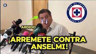 🚂PIOJO ARDIDO CON MARTIN ANSELMI ¡¡PIDE AL PROFE CRUZ Y ROMANO cruzazul futbol ligamx [upl. by Krefetz]