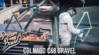 DREAM BUILD GRAVEL BIKE  Colnago C68 Gravel  MANUFACTURE amp PAINT [upl. by Farlee260]