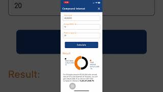 Calculate Compound Interest Easily with Finance Eye App [upl. by Imuy]