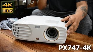 The ViewSonic PX7474K Definitive Review  Best Amazon Budget 4K Projector [upl. by Aidyn162]