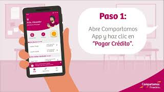 Con nuestra Compartamos App paga tu Crédito Individual [upl. by Nillok]