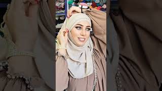 Yalnız xanım məclislərinə geyinə biləcəyiniz hicab bağlama 055 243 05 39 hijab hicab [upl. by Eikcid]