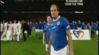 Woody Harrelson Scores Winner In Unicef Soccer Aid as England are defeated [upl. by Cicenia]