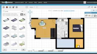 Tutorial de Floorplanner en español [upl. by Ardnekat]