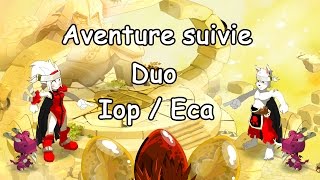 DOFUSAventure Duo EcaIop 1 à 100 en route pour Otomaï  Spot XP Bl Partie 3 [upl. by Ahsikam]