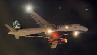 5 airplanes night landings at Los Angeles International Airport 1242023 [upl. by Margo]