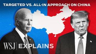 Trump’s vs Biden’s Plans to Prevent Another ‘China Shock’  WSJ [upl. by Wie549]