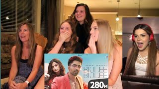 Harrdy Sandhu  Bijlee Bijlee song reaction foreigners react to indian songs Bollywood reaction [upl. by Territus]