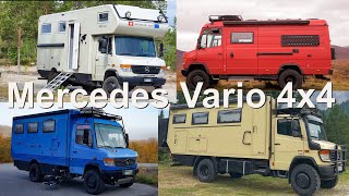 Mercedes Vario 4x4  Das ideale Fernreisemobil  A great overlander vehicle [upl. by Noruq]