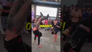 King Cid DANCES in Times Square 🤣 [upl. by Sorac998]