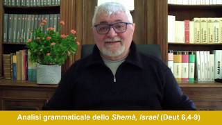 Ebraico biblico  Analisi di testi scelti 2 Shemà Israel Dt 649 [upl. by Naoj]