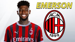 EMERSON ROYAL ● Welcome to AC Milan ⚫🔴🇧🇷 Best Tackles Skills amp Passes [upl. by Ttcos]